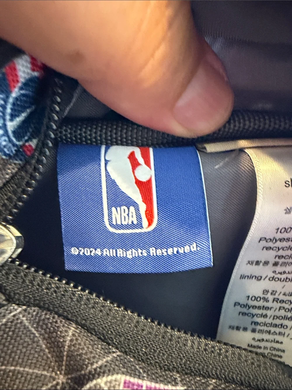 B20 Pottery Barn NBA Backpack GUC